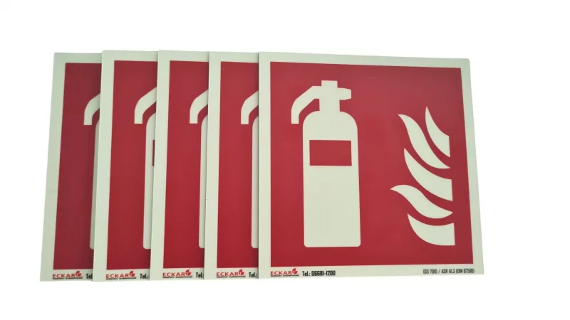 Hinweisschild Feuerlöscher 20 x 20