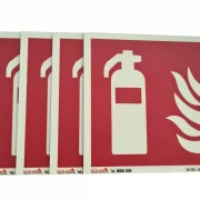 Hinweisschild Feuerlöscher 20 x 20