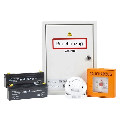 RWA Treppenhaus-Set 5A inkl. Handtaster + Rauchmelder